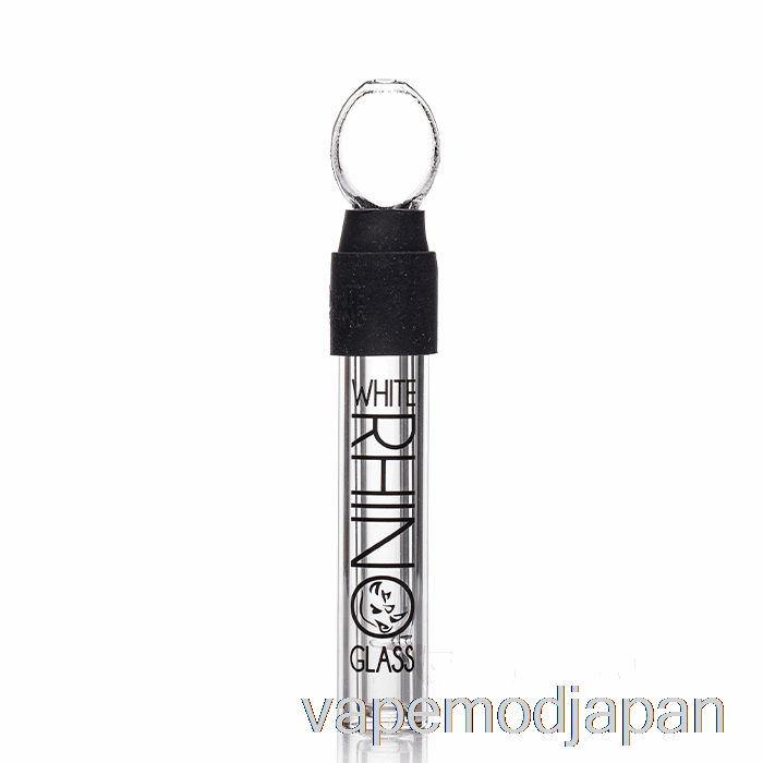 VAPE MOD ホワイト ライノ ガラス ブラントスライダー クリア